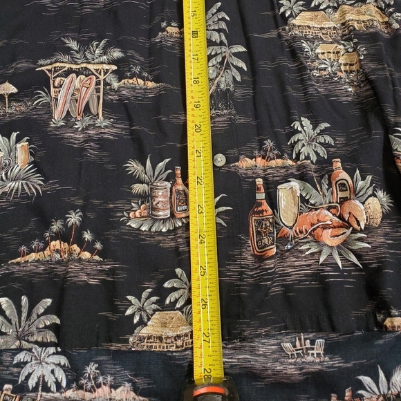 🤴👔🌴🥥🍺 Croft & Barrow Tropical Shirt - Picture 7 of 16